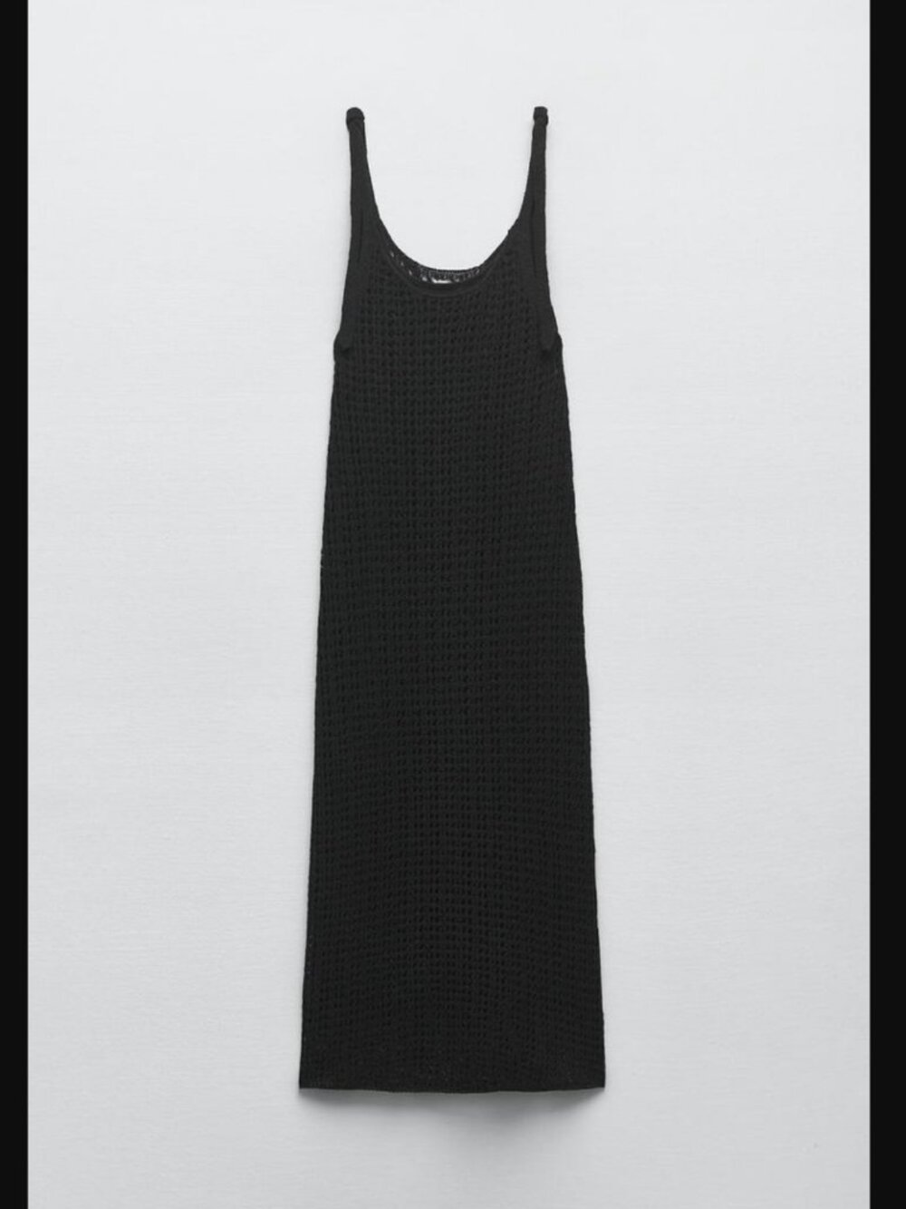 Zara Knotted Strap Knit Dress - S